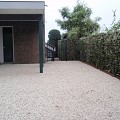 Aanleg tuin Loosdrecht met oprit van Gravel Fix
